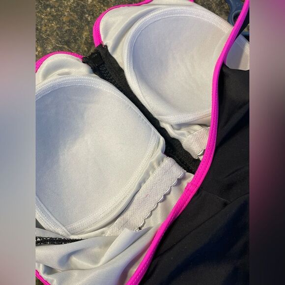 Reebok Swim Suit Zipper Front 8 - Picture 5 of 8